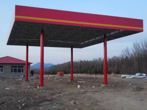 林州加油站网架