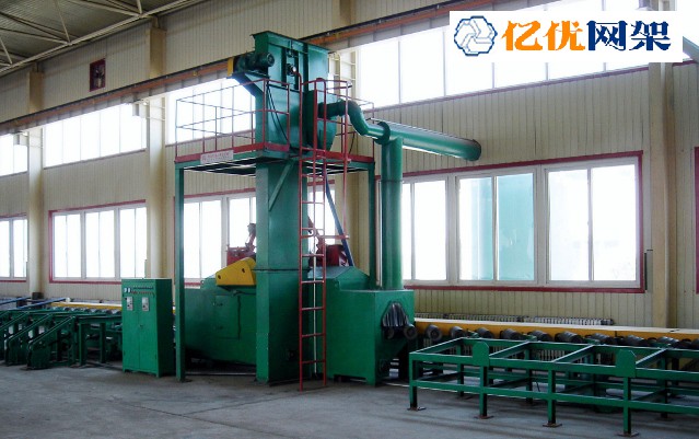 林州网架抛丸车间